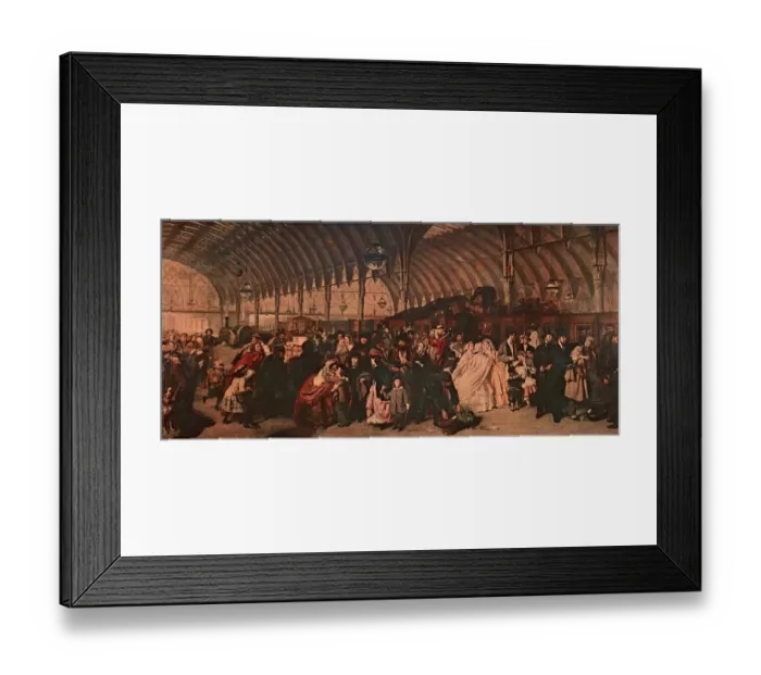 Framed Print : Victorian Travellers Framed Print : Victorian Travellers