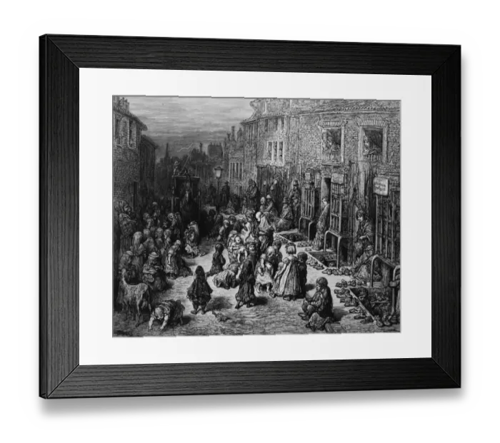 Framed Print : Slum Children Framed Print : Slum Children