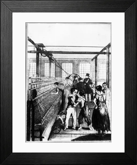Framed Print : Factory Boys Framed Print : Factory Boys