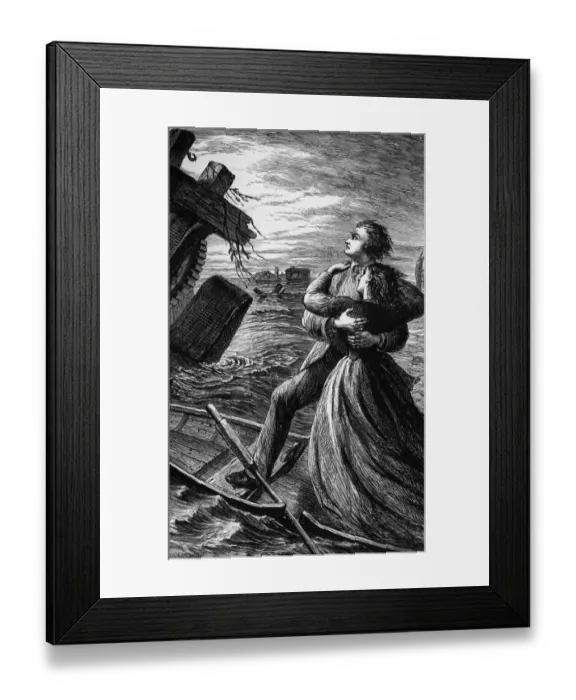 Framed Print : Tom And Maggie Framed Print : Tom And Maggie