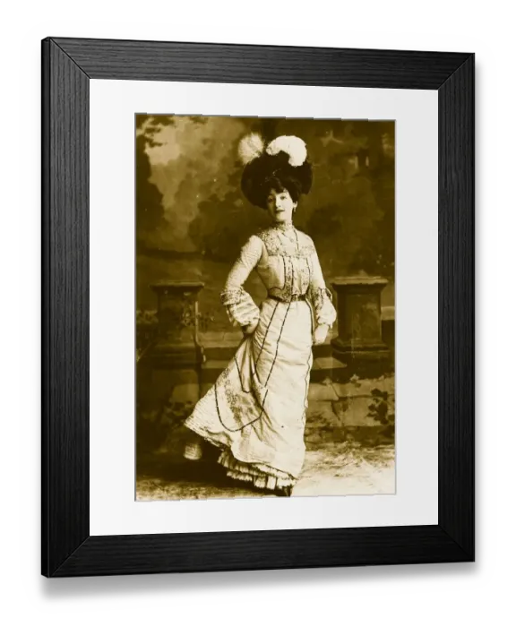 Framed Print : Street Dress