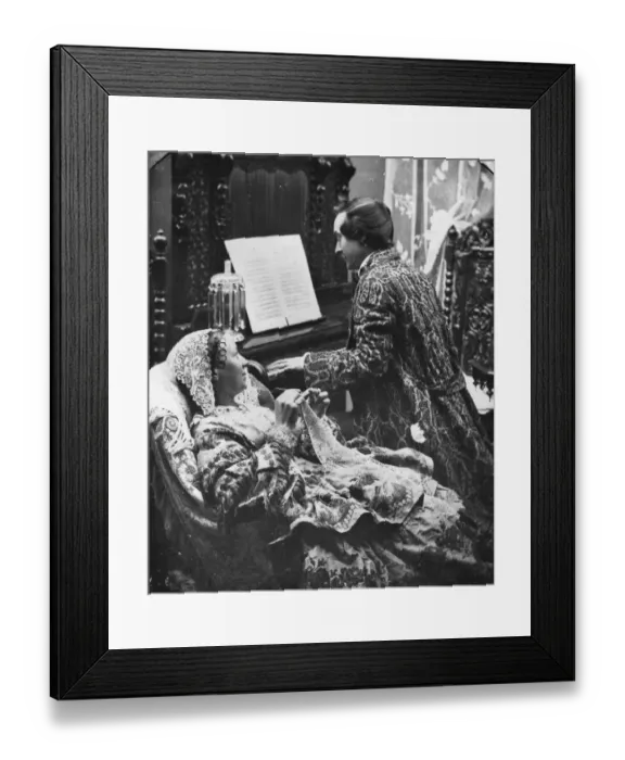 Framed Print : Musician Plays Framed Print : Musician Plays