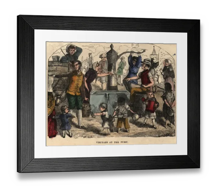 Framed Print : At the Pump Framed Print : At the Pump