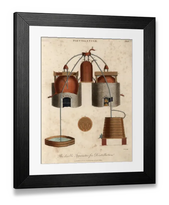 Framed Print : Distillation Framed Print : Distillation