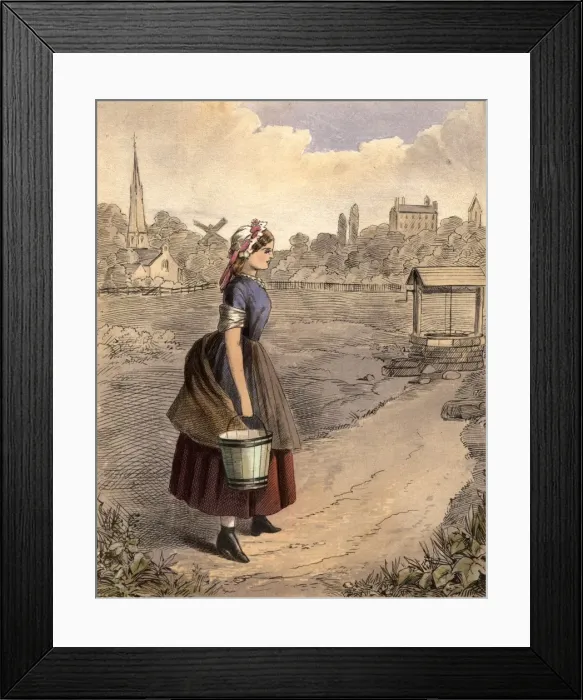 Framed Print : Going To The Well Framed Print : Going To The Well