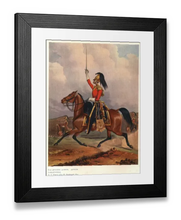 Framed Print : Carbiners Advance Framed Print : Carbiners Advance