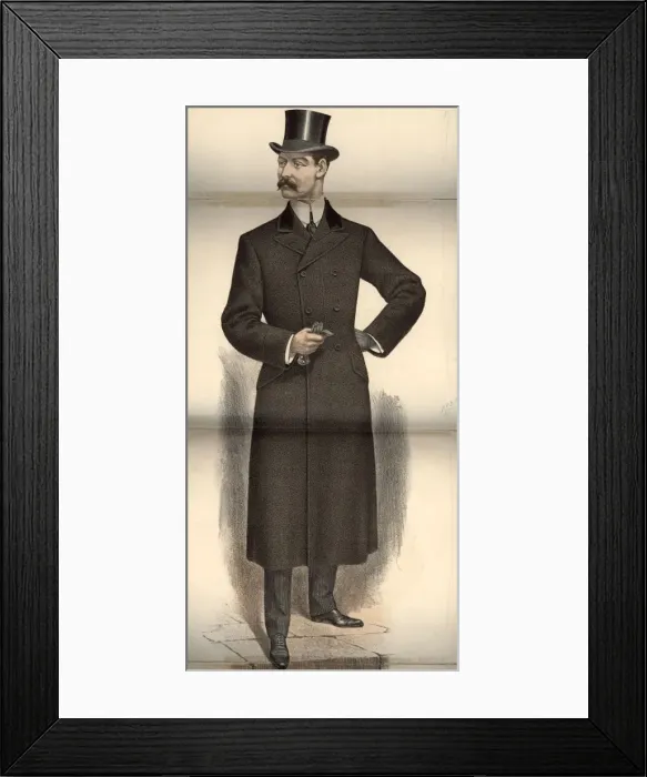 Framed Print : Winter Coat