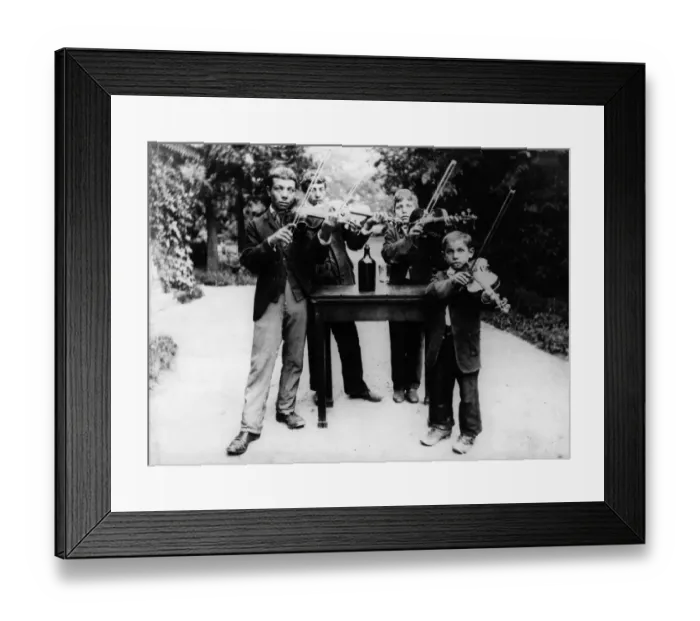 Framed Print : Gypsy Fiddlers
