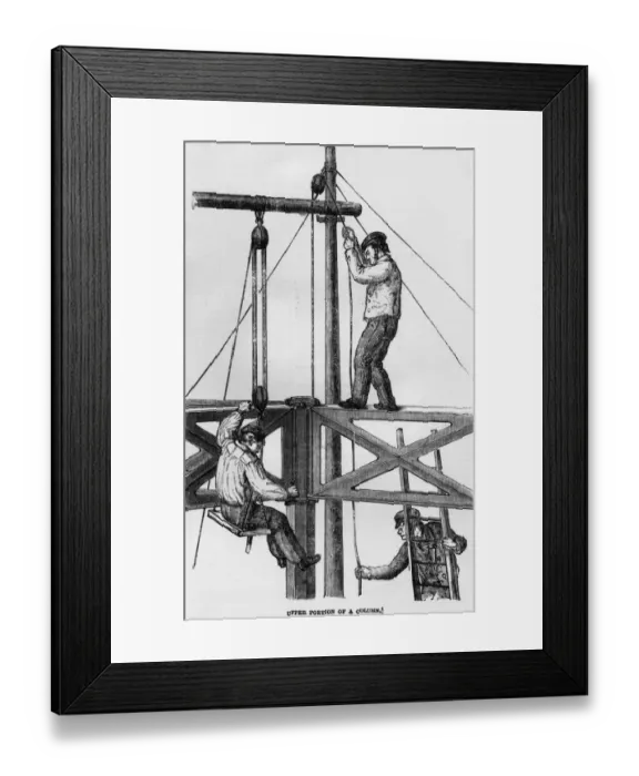 Framed Print : Men At Work Framed Print : Men At Work