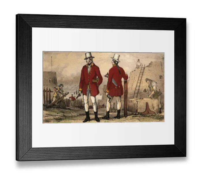 Framed Print : Military Craftsmen Framed Print : Military Craftsmen