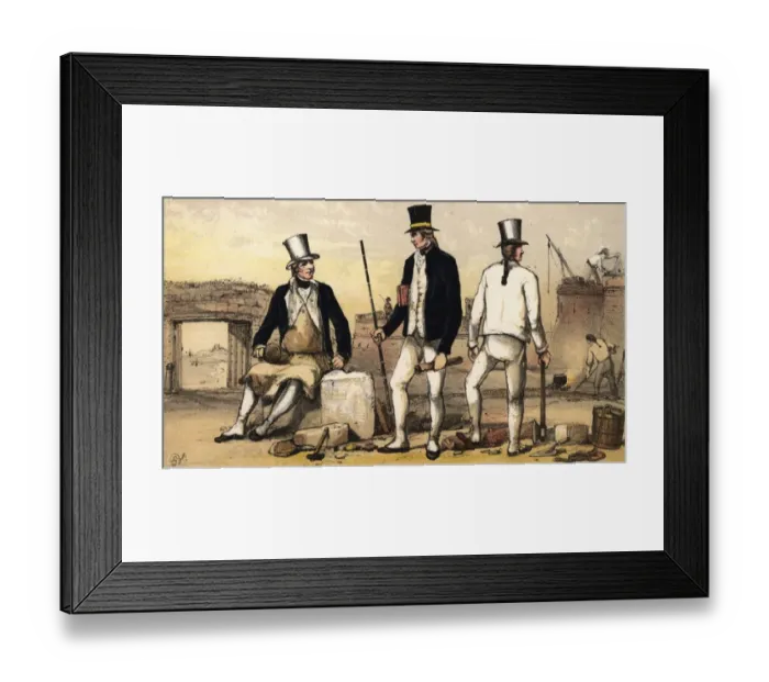 Framed Print : Military Craftsmen Framed Print : Military Craftsmen