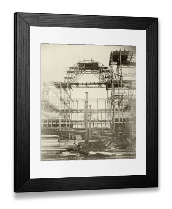 Framed Print : Palace Skeleton