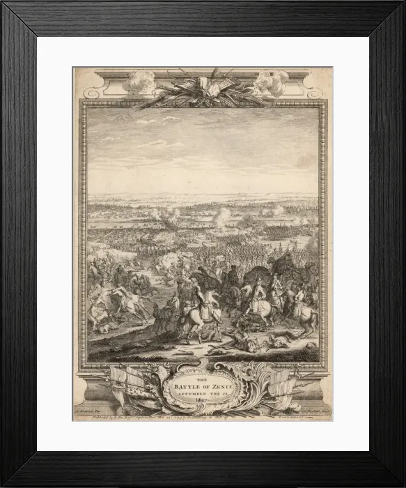Framed Print : Battle of Zenta Framed Print : Battle of Zenta