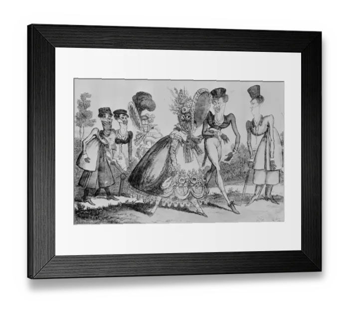 Framed Print : Fashion Victims Framed Print : Fashion Victims