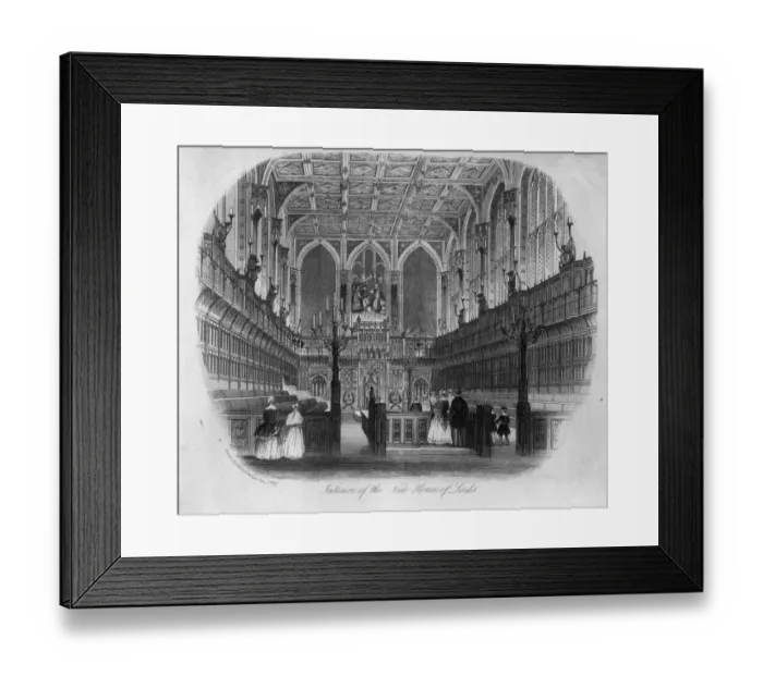 Framed Print : House Of Lords Framed Print : House Of Lords