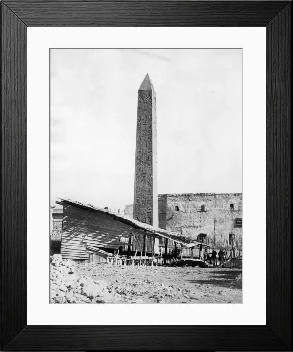 Framed Print : Egyptian Monolith Framed Print : Egyptian Monolith