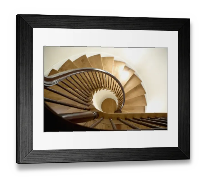 Framed Print : absence, architecture, california, color image, curve, diminishing perspective, directly above Framed Print : absence, architecture, california, color image, curve, diminishing perspective, directly above