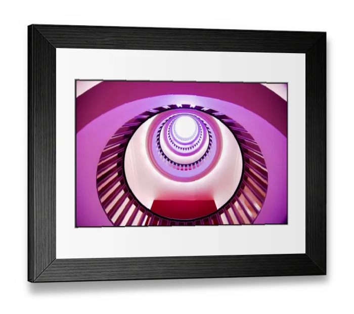 Framed Print : Purple circle Framed Print : Purple circle