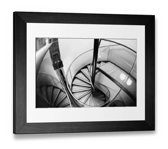 Framed Print : Spirals. Spiral staircase Framed Print : Spirals. Spiral staircase