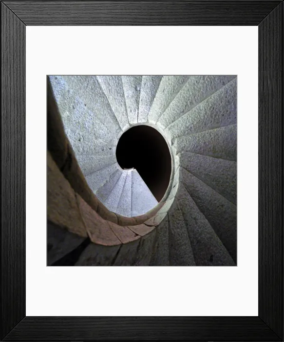Framed Print : The staircase of stone Framed Print : The staircase of stone