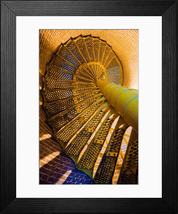 Framed Print : Spiral stairs Framed Print : Spiral stairs