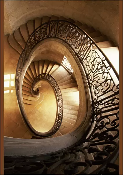 Ornate Spiral Staircase