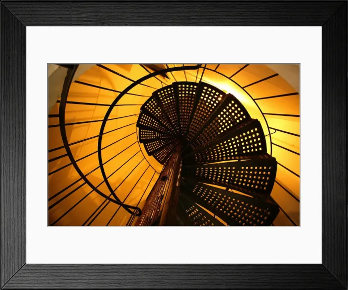 Framed Print : Spiral staircase, Shanghai, China Framed Print : Spiral staircase, Shanghai, China