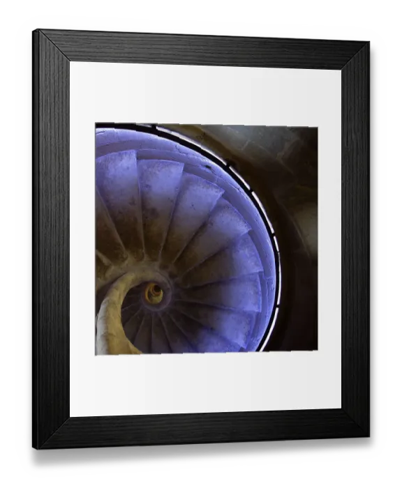 Framed Print : Spiral stairs Framed Print : Spiral stairs