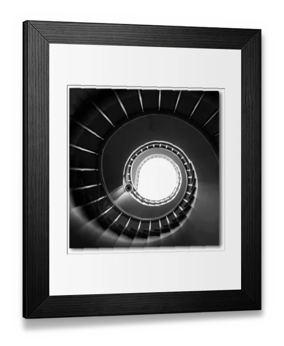 Framed Print : Spiral Stairs Framed Print : Spiral Stairs