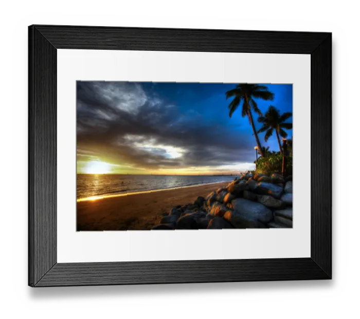 Framed Print : Denarau Sunset, Fiji Framed Print : Denarau Sunset, Fiji