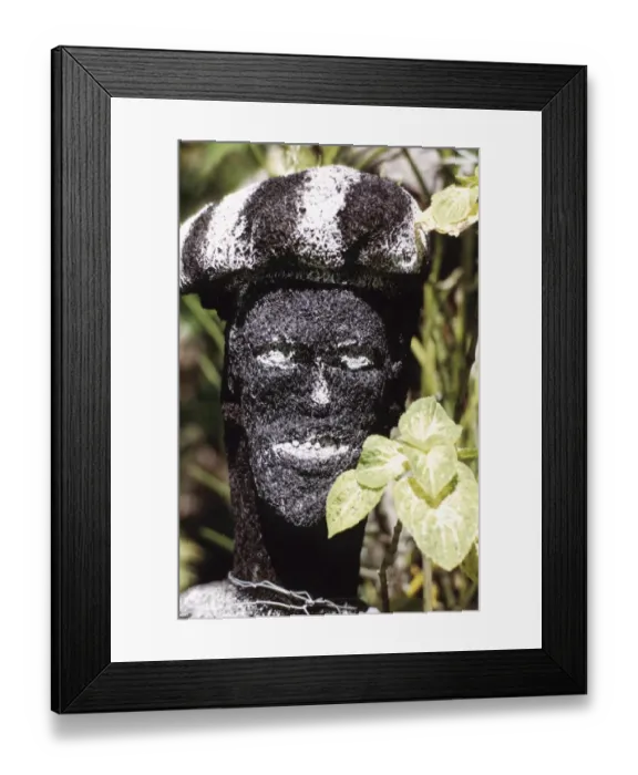 Framed Print : art, creepy, crown, culture, day, eerie, fiji, god, head shot, human likeness, idol Framed Print : art, creepy, crown, culture, day, eerie, fiji, god, head shot, human likeness, idol