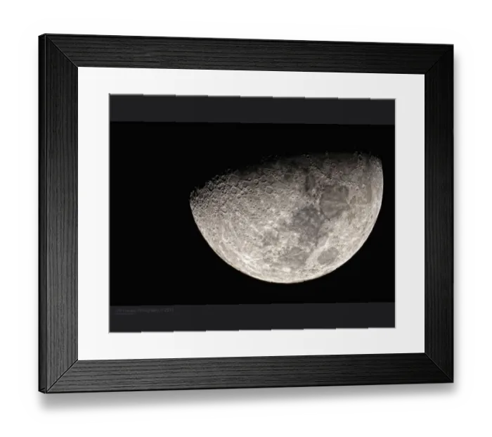 Framed Print : Lunar view Framed Print : Lunar view