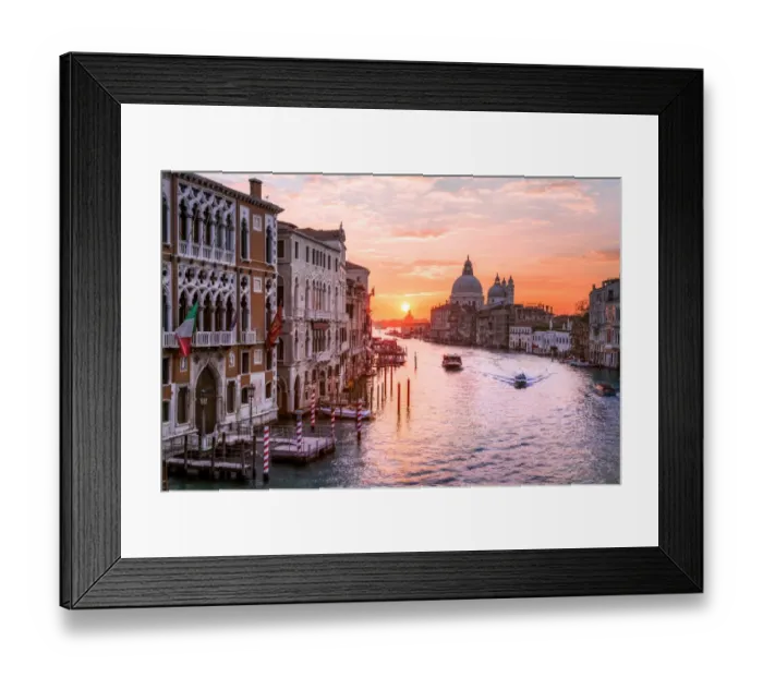 Framed Print : Iconic Venice, Grand Canal, Italy Framed Print : Iconic Venice, Grand Canal, Italy