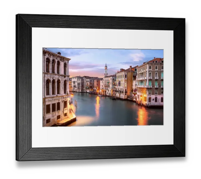 Framed Print : Grand Canal, Behind Rialto Bridge, Venice, Italy Framed Print : Grand Canal, Behind Rialto Bridge, Venice, Italy