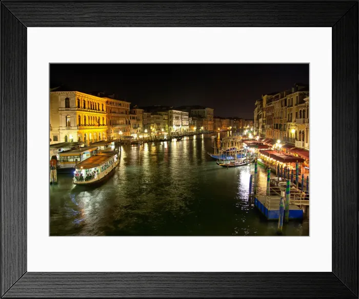 Framed Print : Panorama from Rialto bridge Framed Print : Panorama from Rialto bridge
