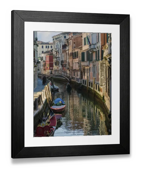 Framed Print : The gondolier Framed Print : The gondolier