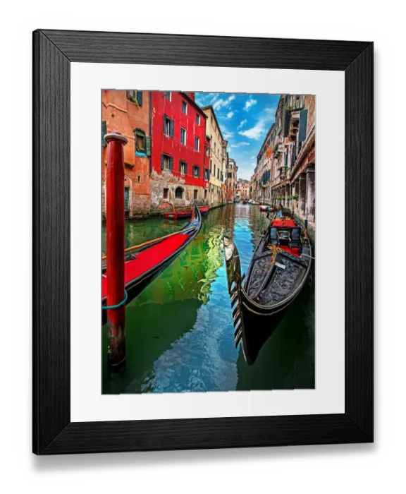 Framed Print : Venice channel Framed Print : Venice channel