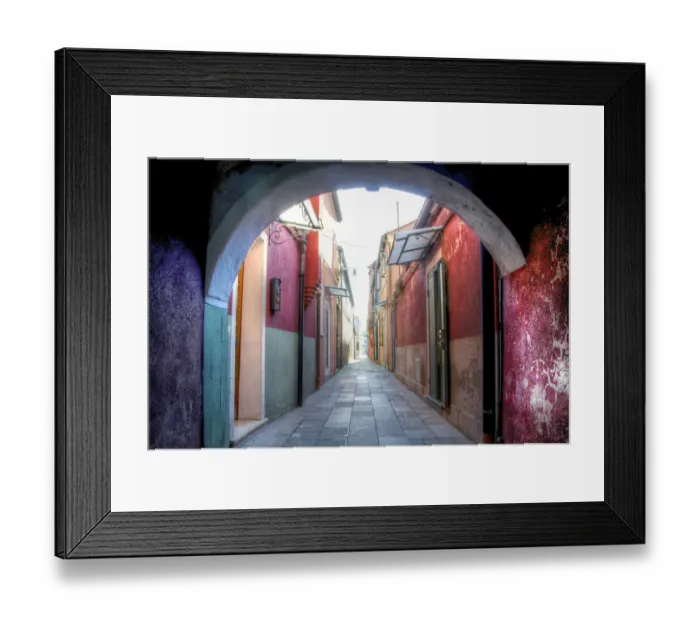 Framed Print : Buranos street Framed Print : Buranos street