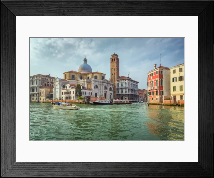 Framed Print : The Grand Canal in Venice