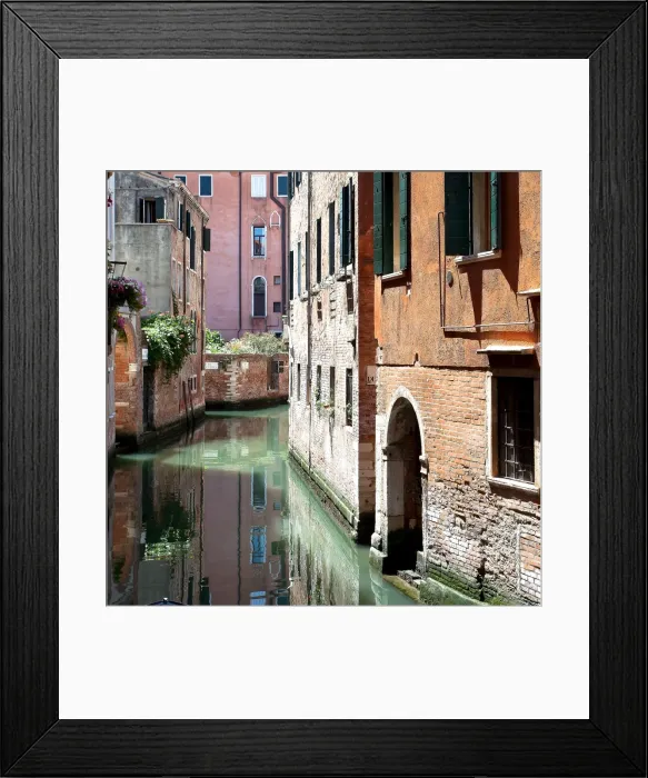 Framed Print : Corner Reflections