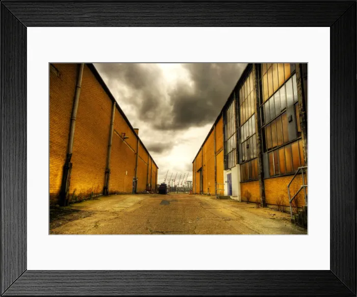 Framed Print : Derelict Buildings Framed Print : Derelict Buildings