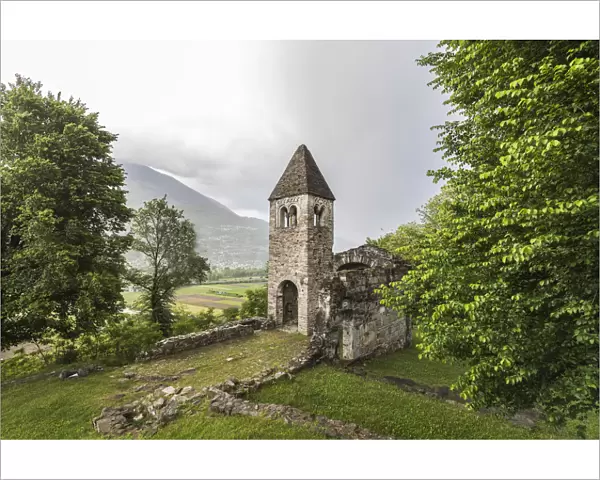 Abbey of San Pietro in Vallate, Lombardia, Italy