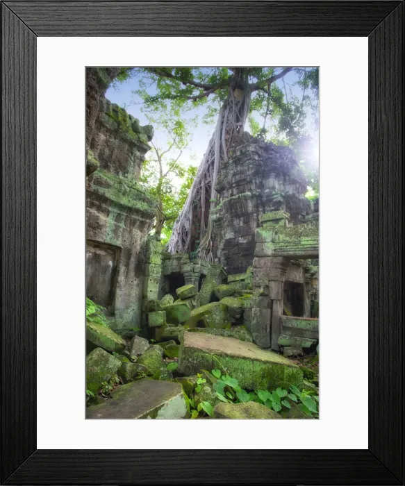 Framed Print : Preah Khan Temple Framed Print : Preah Khan Temple