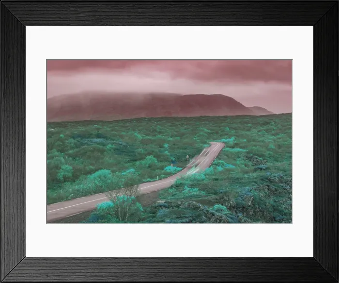 Framed Print : Empty Road Framed Print : Empty Road