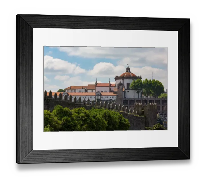 Framed Print : Mosteiro da Serra do Pilar in Porto Framed Print : Mosteiro da Serra do Pilar in Porto