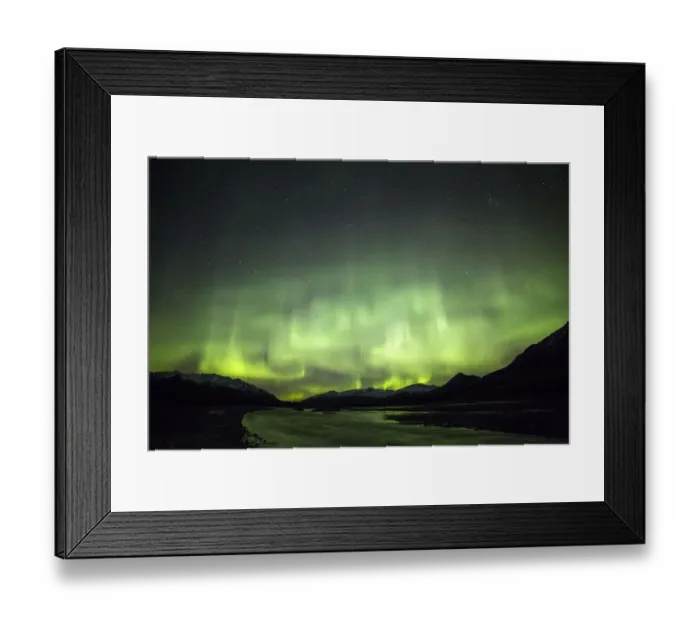 Framed Print : Northern Lights