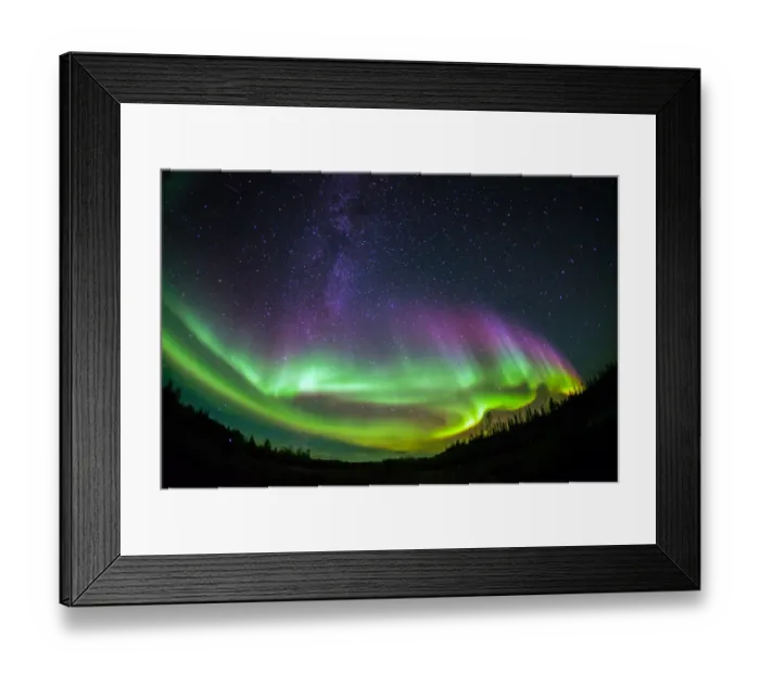 Framed Print : Aurora borealis Framed Print : Aurora borealis