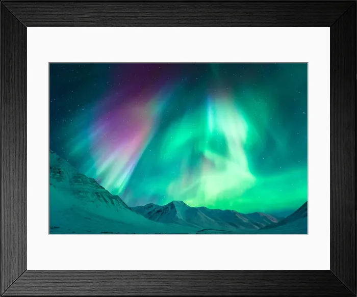 Framed Print : Symphony of Northern Lights Framed Print : Symphony of Northern Lights