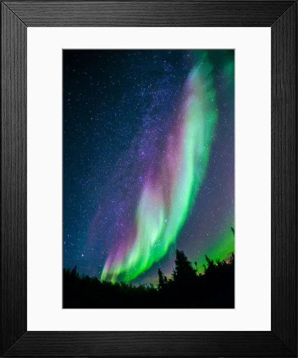 Framed Print : Aurora borealis Framed Print : Aurora borealis