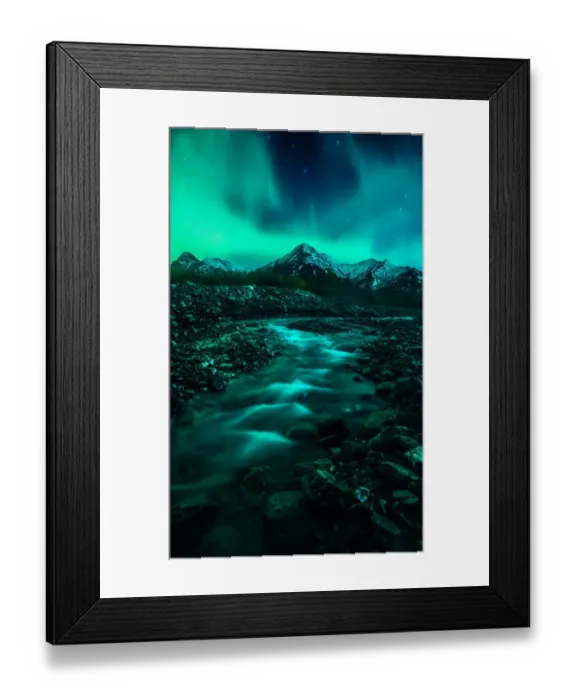 Framed Print : The northern light Framed Print : The northern light